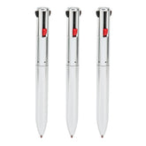 3pcs Multi Functional Makeup Pen, 4 in 1 Pressing Contour Defining Highlighting Pen for Woman Eyebrow Eyeshadow and Lip Design, Eyebrow Contour Pen for Travel and Beauty Salon Use